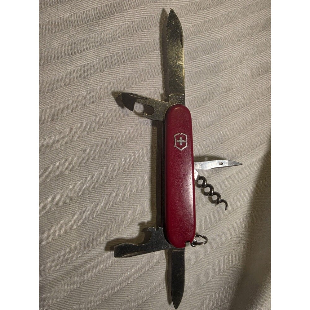 Victorinox Recruit Serrated Blade 84mm Swiss Army Knife Excellent Rare Vintage